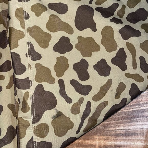 Vintage Hodgman Fishing Hunting Waterproof Nylon Camo Rain Pants Mens XL 48x31" - Picture 3 of 13